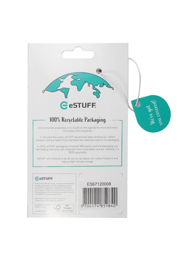 eSTUFF ES67120008 mobiltelefon etui Cover Sort