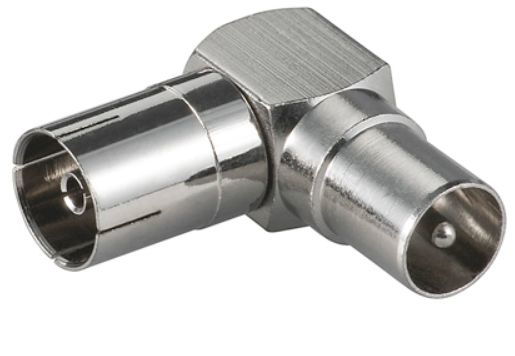 Microconnect COAXADAPTERA kabel kønsskifter Coax Sølv