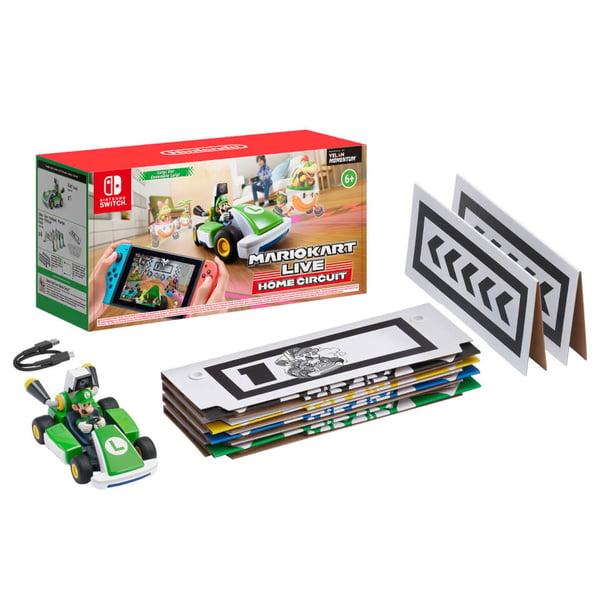 Nintendo Mario Kart Live: Home Circuit Luigi Set Radio-kontrolleret (RC) model Bil Elektrisk motor Nintendo Mario Kart Live: Home Circuit Luigi Set Radio-kontrolleret (RC) model Bil Elektrisk motor