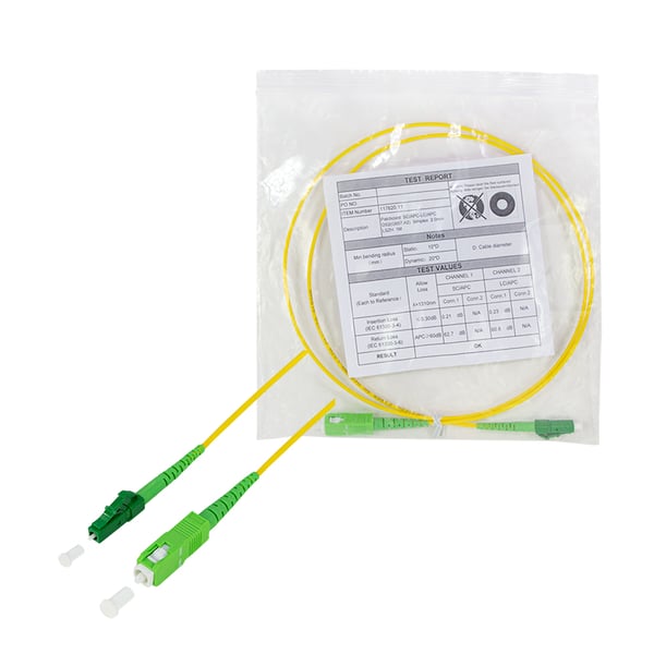 LogiLink FPSLS01 InfiniBand och fiberoptisk kabel 1 m SC LC Gul