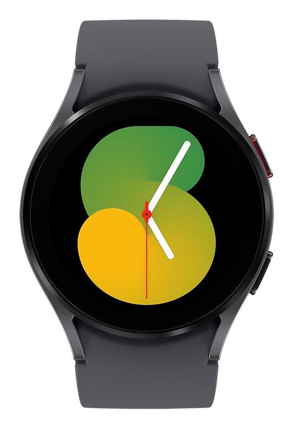 Samsung Galaxy Watch5 3,05 cm (1.2") OLED 40 mm Digitaalinen 396 x 396 pikseliä Kosketusnäyttö Grafiitti Wi-Fi GPS (satelliitti)