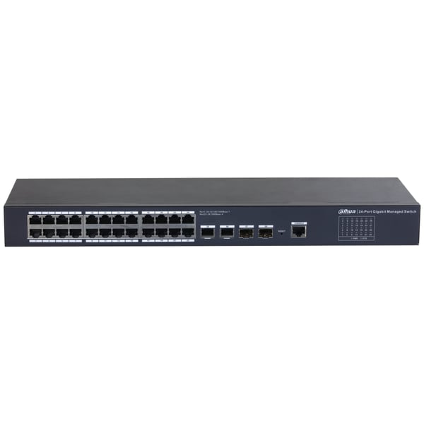 Dahua Technology SG4028 Administreret L2 Gigabit Ethernet (10/100/1000) Sort