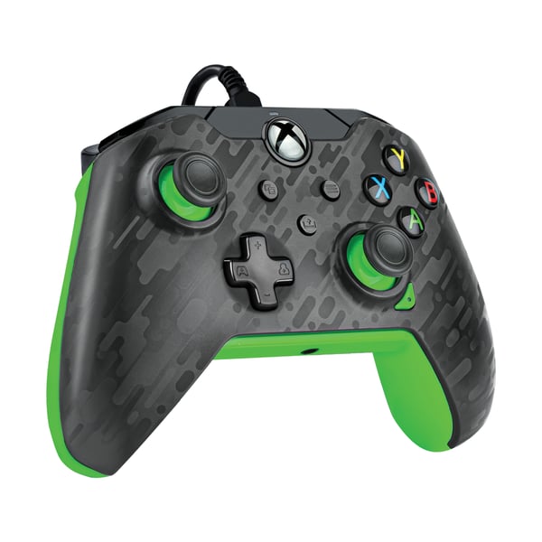 PDP 049-012-CMGG spelkonsoler Kol, Grön USB Spelplatta Analog / Digital PC, Xbox One, Xbox One X, Xbox Series S, Xbox Series X