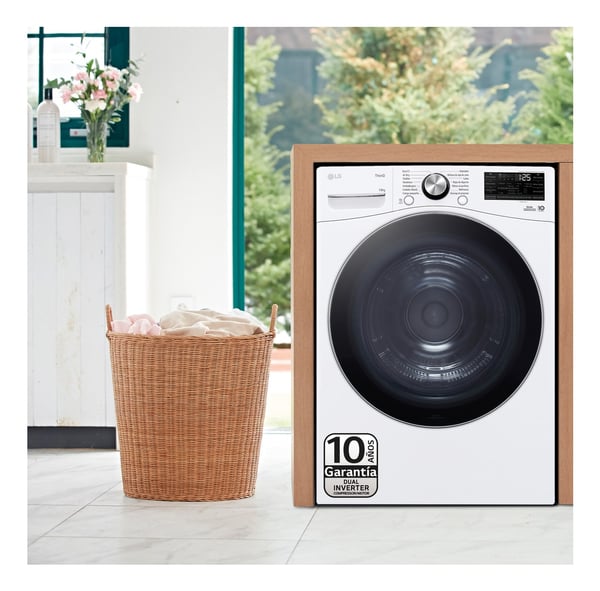 LG RH18U8AVCW tørretumbler Fritstående Front-læsning 18 kg Hvid