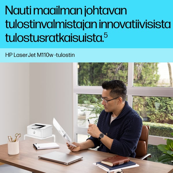HP LaserJet M110w -tulostin