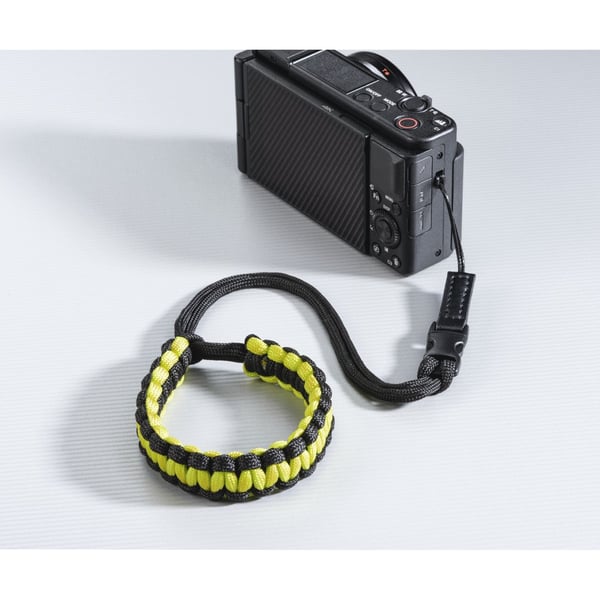 Hama Braid 20 strop Digitalt kamera Polyester Sort, Gul