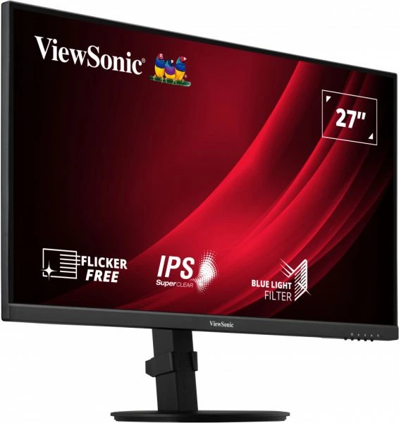 Viewsonic VG Series VG2709-2K-MHD-2 computerskærm 68,6 cm (27") 2560 x 1440 pixel Quad HD LED Sort