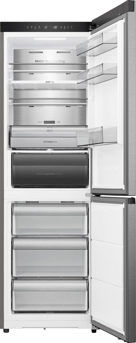 Hisense RB3K330SAIC Fristående 330 l Grå, Rostfritt stål