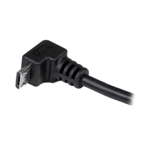 StarTech.com USBAUB2MD USB-kabel USB 2.0 2 m USB A Micro-USB B 0,48 Gbit/sek. Sort