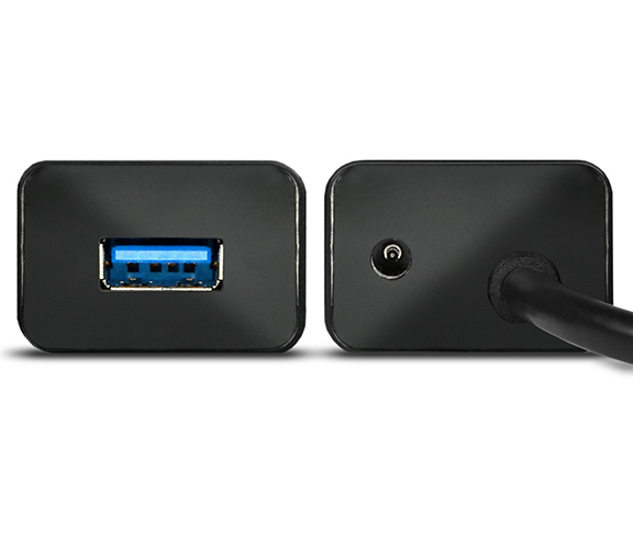 Axagon HUE-SA7BP gränssnittshubbar USB 3.2 Gen 1 (3.1 Gen 1) Type-A 5000 Mbit/s Svart