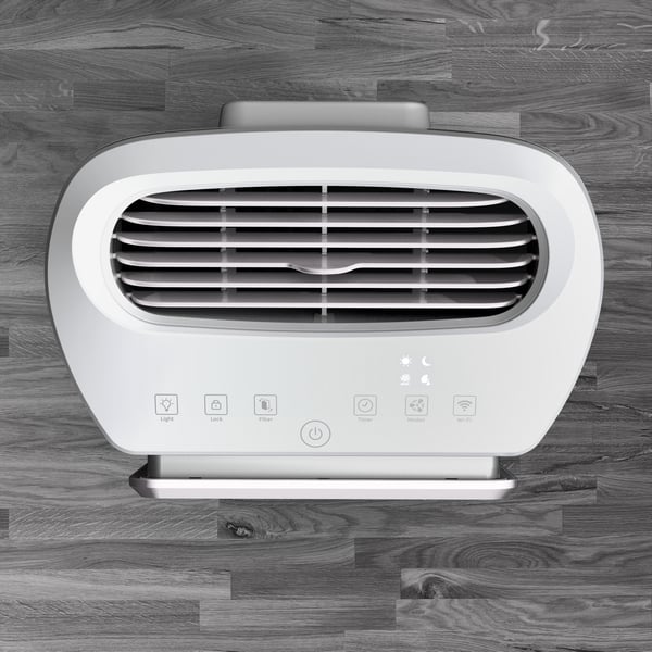 Rowenta Intense Pure Air Home PU6180 36 m² 52 dB 60 W Hvid, Grå