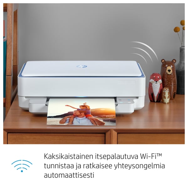 HP ENVY 6010e Langaton All-in-One Väri Tulostin, Instant Ink; Kopiokone, skanneri