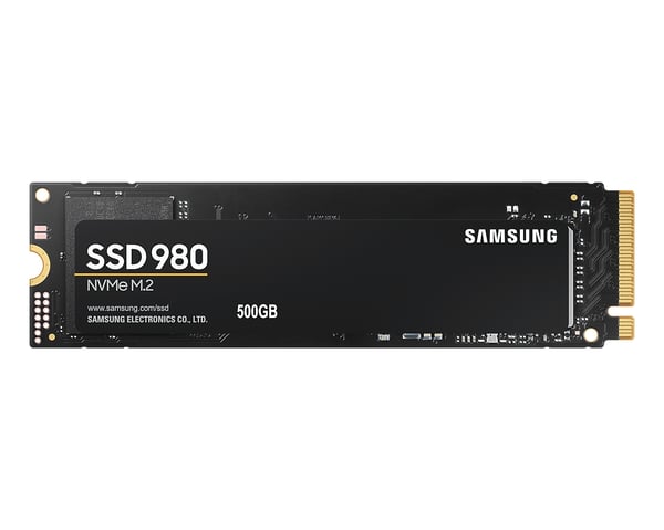 Samsung 980 500 GB M.2 PCI Express 3.0 NVMe V-NAND MLC