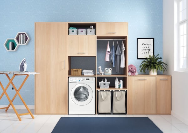 Indesit BWA 81496X WV IT vaskemaskine Front-læsning 8 kg 1351 rpm Hvid