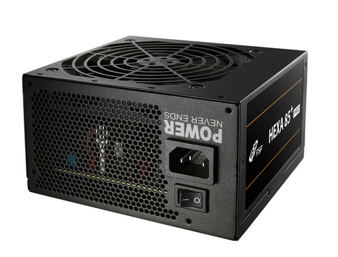 FSP HEXA 85+ PRO 650W strömförsörjningsenheter 20+4 pin ATX ATX Svart