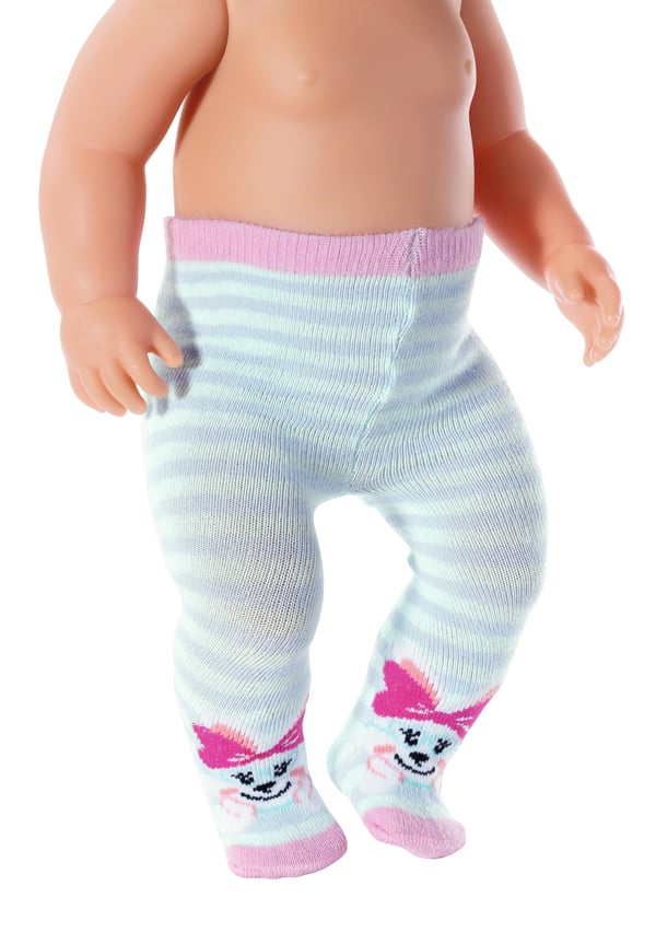 BABY born Tights 2x, 2 ass. Strømpebukser til dukker