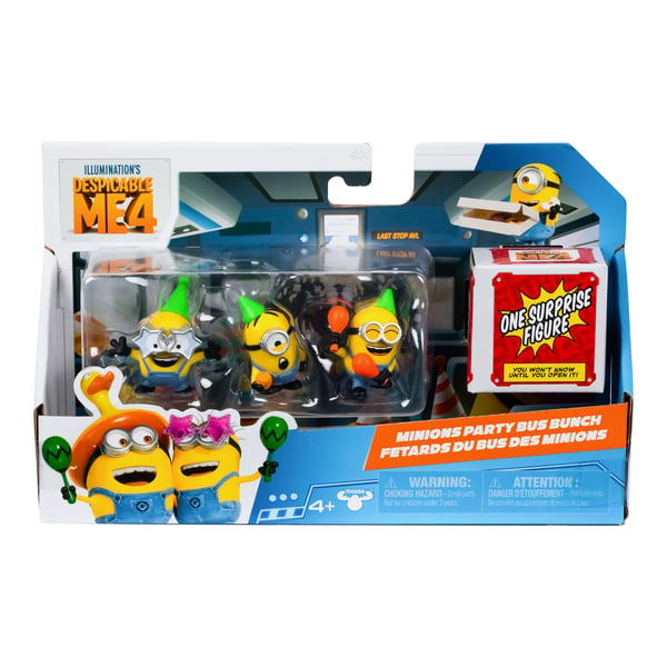Moose Toys Despicable Me 4 - AVL Squad 4-pack