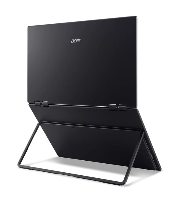 Acer PD243YEbmiuux Bærbar skærm Sort 60,5 cm (23.8") LCD 1920 x 1080 pixel