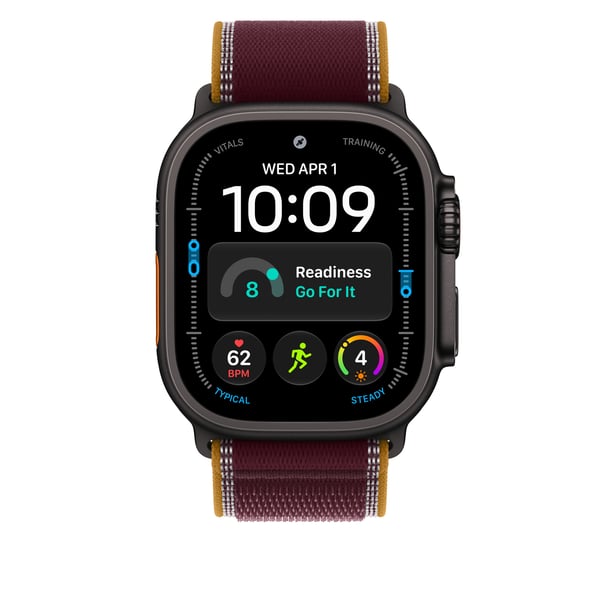 Apple Trail Loop i bordeaux, 49 mm - M/L - i farven sort titanium