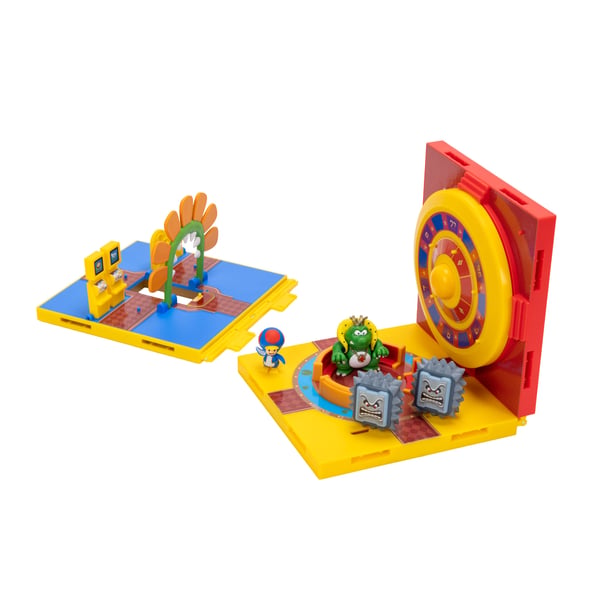 Super Mario The Galaxy Movie Minus World Casino Diorama Playset