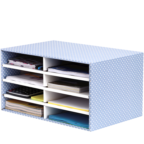 Fellowes 4482501 sorterare Blå papper