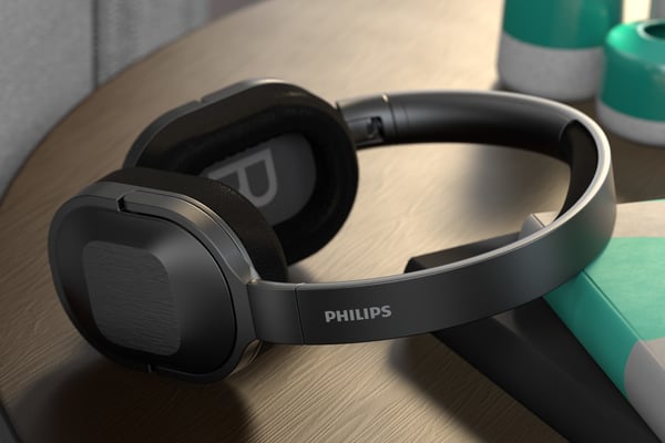 Philips 6500 series TAH6506BK/00 kuulokkeet ja kuulokemikrofoni Langallinen & langaton Pääpanta Musiikki USB Type-C Bluetooth Musta
