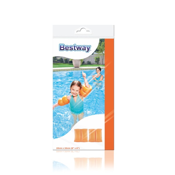 Bestway 32005 pool og strand flyder Orange, Gul Monokromatisk Vinyl Flydende hoppepude