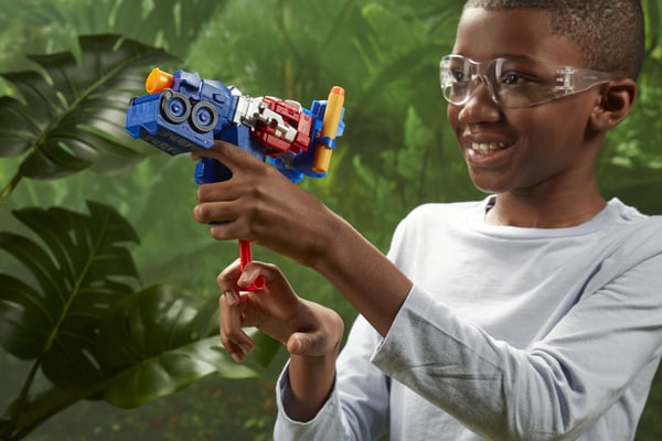 Transformers Rise of the Beasts Movie 2 in 1 Optimus Prime Blaster