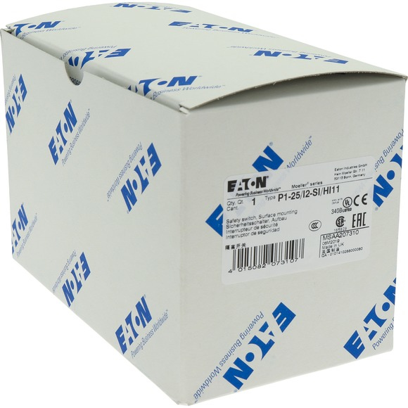 Eaton P1-25/I2-SI/HI11 Drejekontakt 3P Hvid