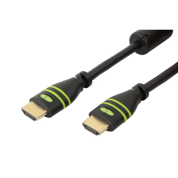 Techly 2m HDMI HDMI-kabel HDMI Type A (Standard) Sort