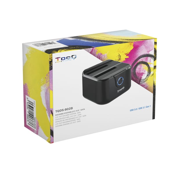 TooQ TQDS-802 Svart