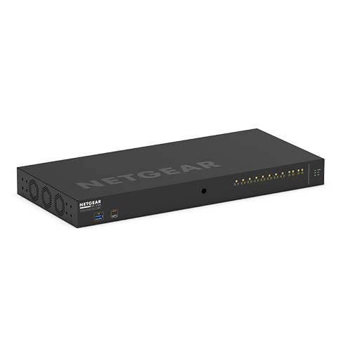 Netgear AV Line M4250-10G2F-PoE+ - Kytkin - L3 - hallittu - 10 x 10/100/1000 (8 PoE+)