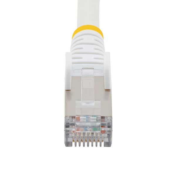 StarTech.com NLWH-7M-CAT6A-PATCH netværkskabel Hvid S/FTP (S-STP) Rund