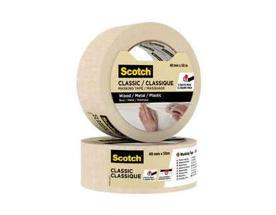 3M Classic 50 m Maalarin teippi Soveltuu ulkokäyttöön Beige