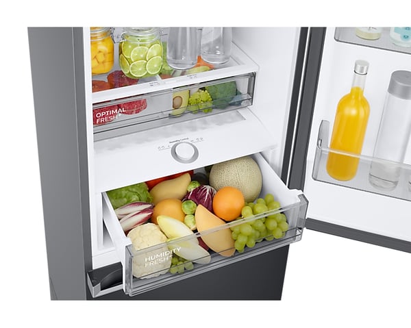 Samsung RB38C776CB1 Fritstående 390 L Grafit, Rustfrit stål
