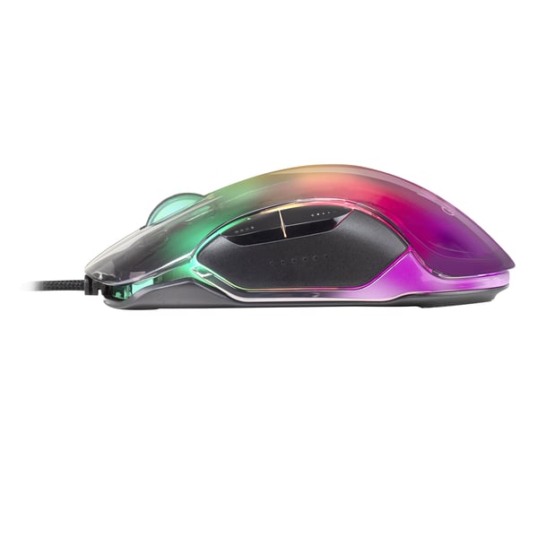 Mars Gaming MMGLOW mus Spil Højre hånd USB Type-A 12800 dpi