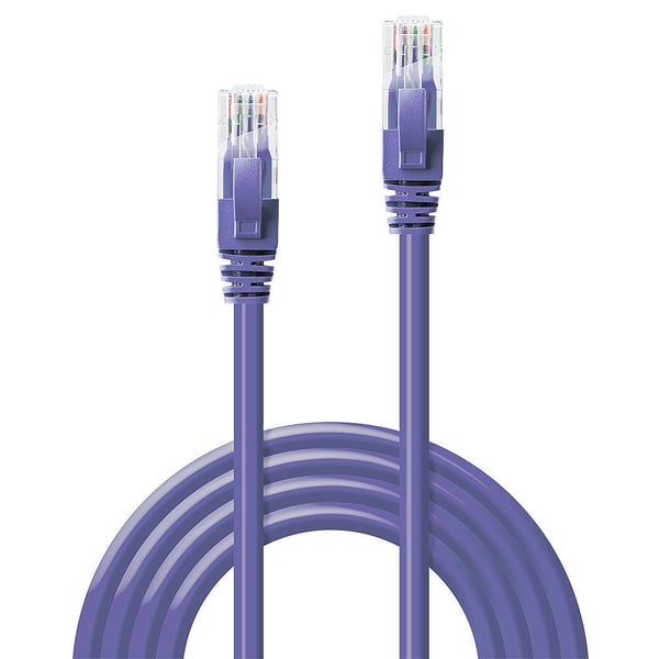 Lindy 48123 netværkskabel Lilla 2 m Cat6 U/UTP (UTP)