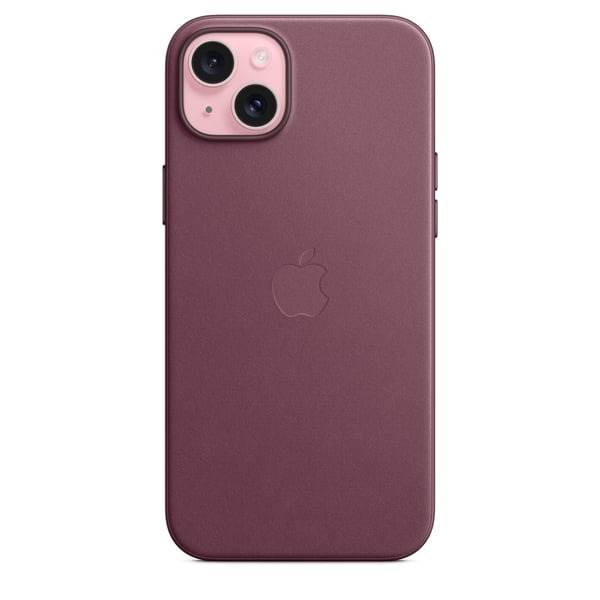 Apple Cover MagSafe-kompatibilitet microtwill, FineWoven morbær til iPhone 15 Plus