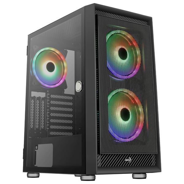Aerocool Graphite V3 Midi Tower Svart