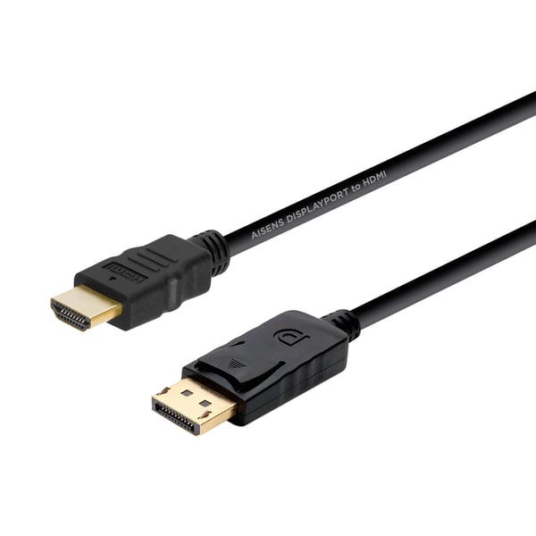 AISENS A125-0364 videokaapeli-adapteri 2 m DisplayPort HDMI Musta
