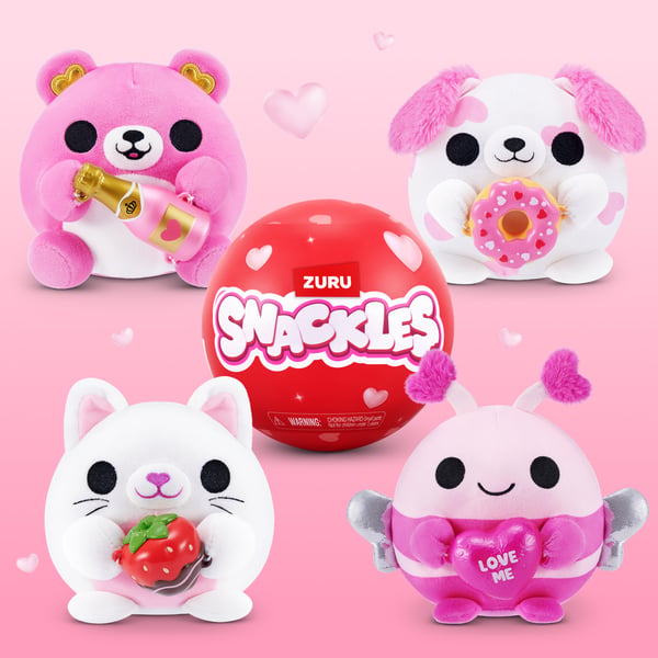 Snackles Valentinsdag Edition 12 cm Bamse