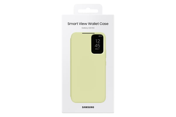 Samsung EF-ZA346 mobiltelefon etui 16,8 cm (6.6") Tegnebogsetui Lime