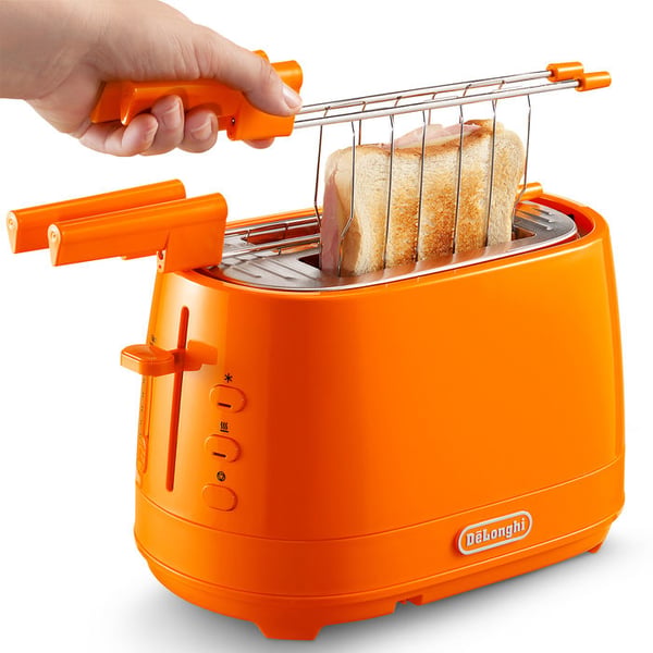 De’Longhi CTLAP2203.O 2 skivor 550 W Orange