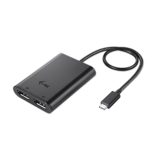i-tec C31DUAL4KDP USB grafisk adapter 3840 x 2160 pixel Sort i-tec C31DUAL4KDP USB grafisk adapter 3840 x 2160 pixel Sort
