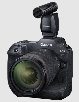 Canon 5138C001 mikrofon Sort Mikrofon til digitalkamera