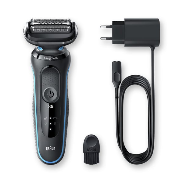 Braun Series 5 50-M1000s Folie shaver Sort, Blå