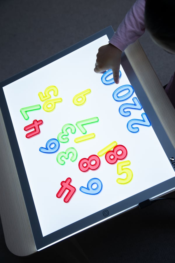 Tickit Translucent Numbers
