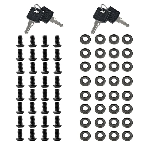 StarTech.com RK830WALVS stativ 8U Vægmonteret stativ Sort