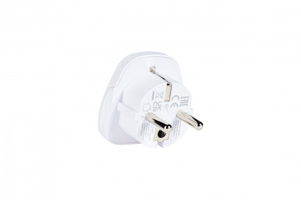 Verbatim 49541 strømstik adapter Universel Type E/F hybrid Hvid
