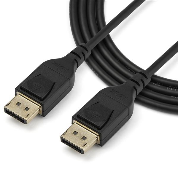 StarTech.com 1 m:n VESA-sertifioitu DisplayPort 1.4 -kaapeli, 8K 60 Hz HBR3 HDR, Super UHD DisplayPort -liitäntään